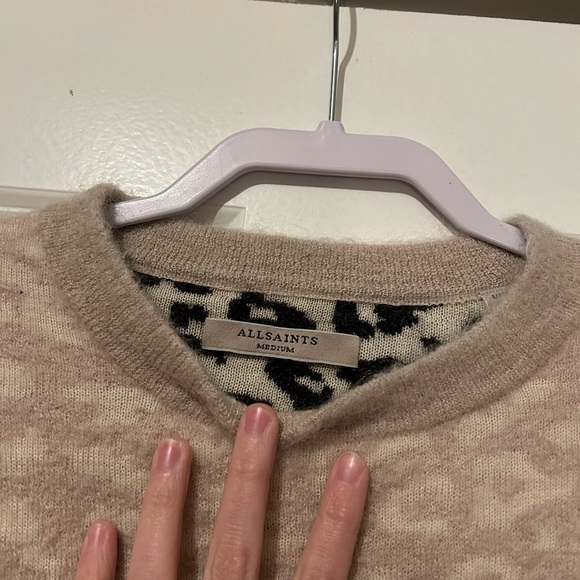 EUC Allsaints Leya Crewneck sweater - Picture 4 of 5